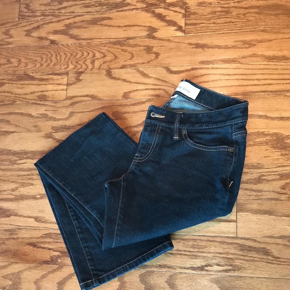 Ann Taylor Loft Curvy Boot Jeans